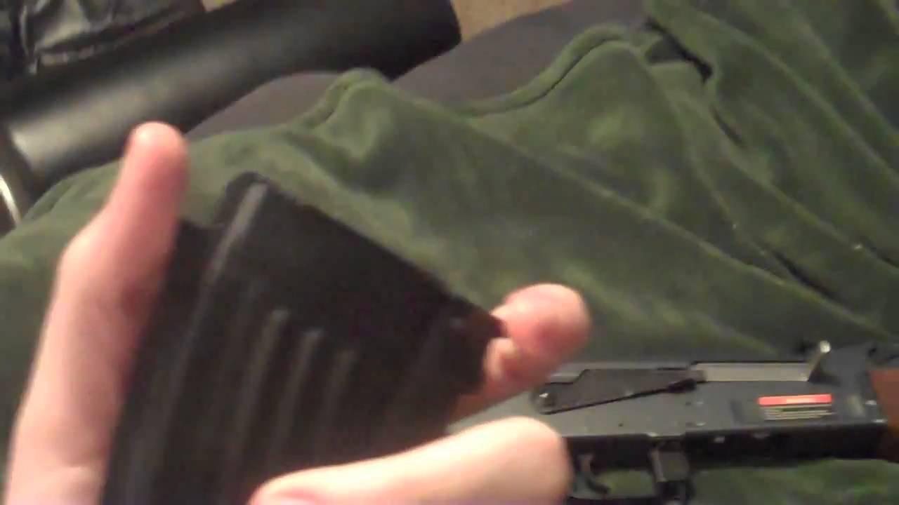 How to Load a Magazine in an AK47 Airsoft Gun