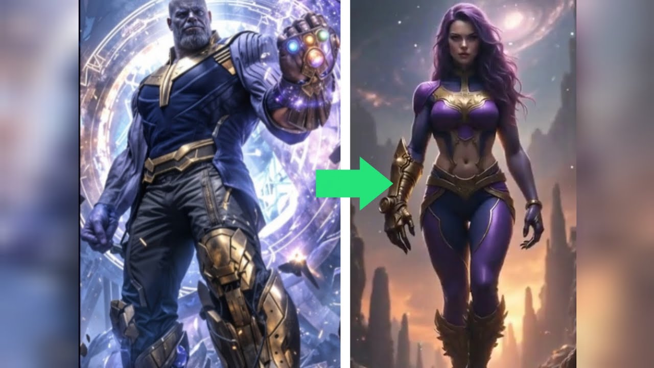 Tanos mixing characters 