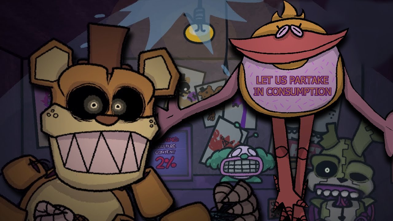 FRIEDRICH & CO GET SLIPPERY WHEN WET! | FNAF Five Nights At Friedrich's 7/20 + Perma-Sprinkler CLEAR