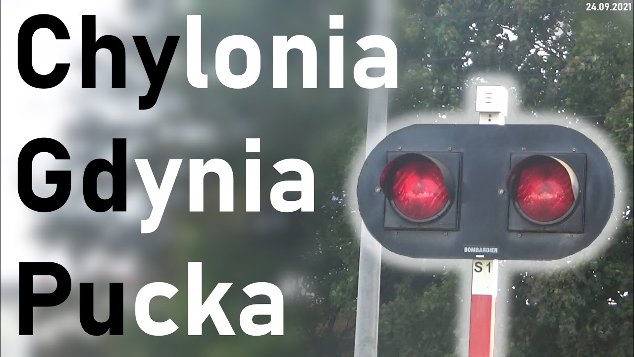 LK202/250/964 | Przejazd kolejowy w Gdyni Chyloni na ulicy Puckiej | 24.09.2021