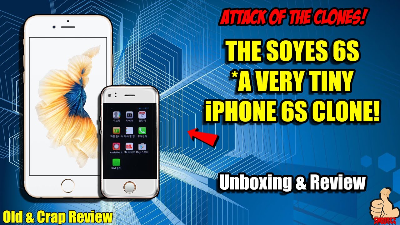 ATTACK OF THE CLONES! The SOYES 6S - Another very tiny iPhone Clone! Unboxing & Review