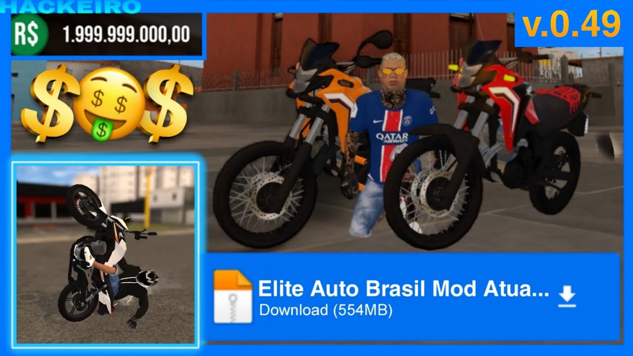 ELITE AUTO BRASIL v0.49 DINHEIRO INFINITO ATUALIZADO 2025