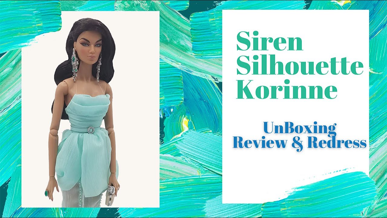 Siren Silhouette Korinne Dimas Review Integrity Doll Unbox 2020 Unboxing Daintyville Redress