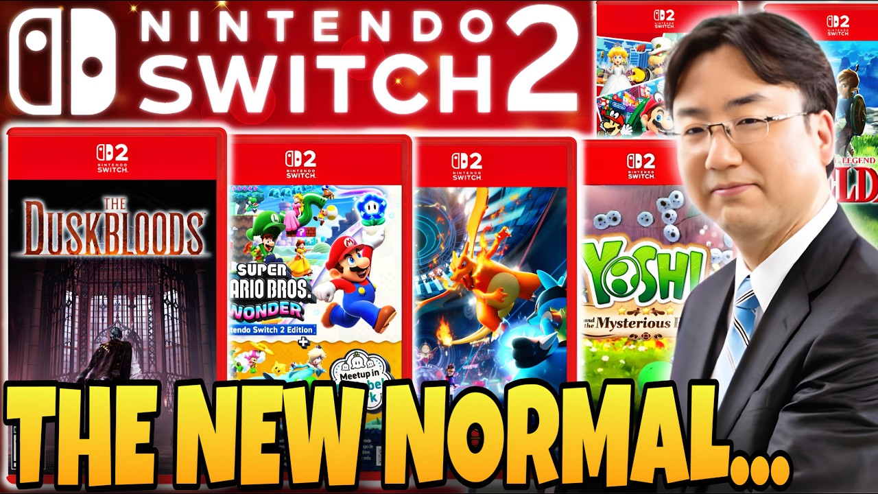 График выхода игр для Nintendo Switch 2 изменился... Вот почему.