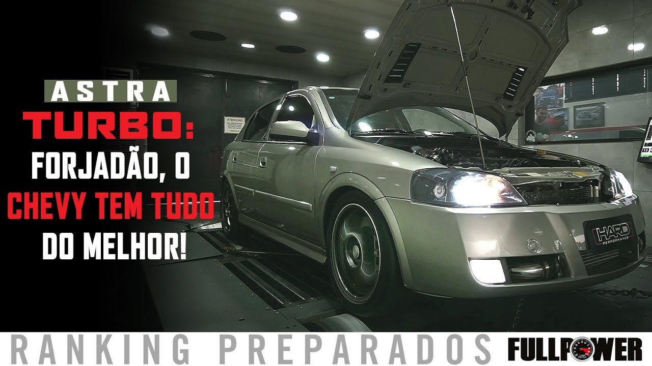 Chevrolet Astra completinho: turbo, chão, visual, freios gigantes no Ranking FULLPOWER