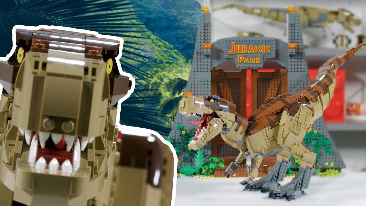 Jurassic Park: T. rex Rampage | LEGO Jurassic World Designer Video | 75936