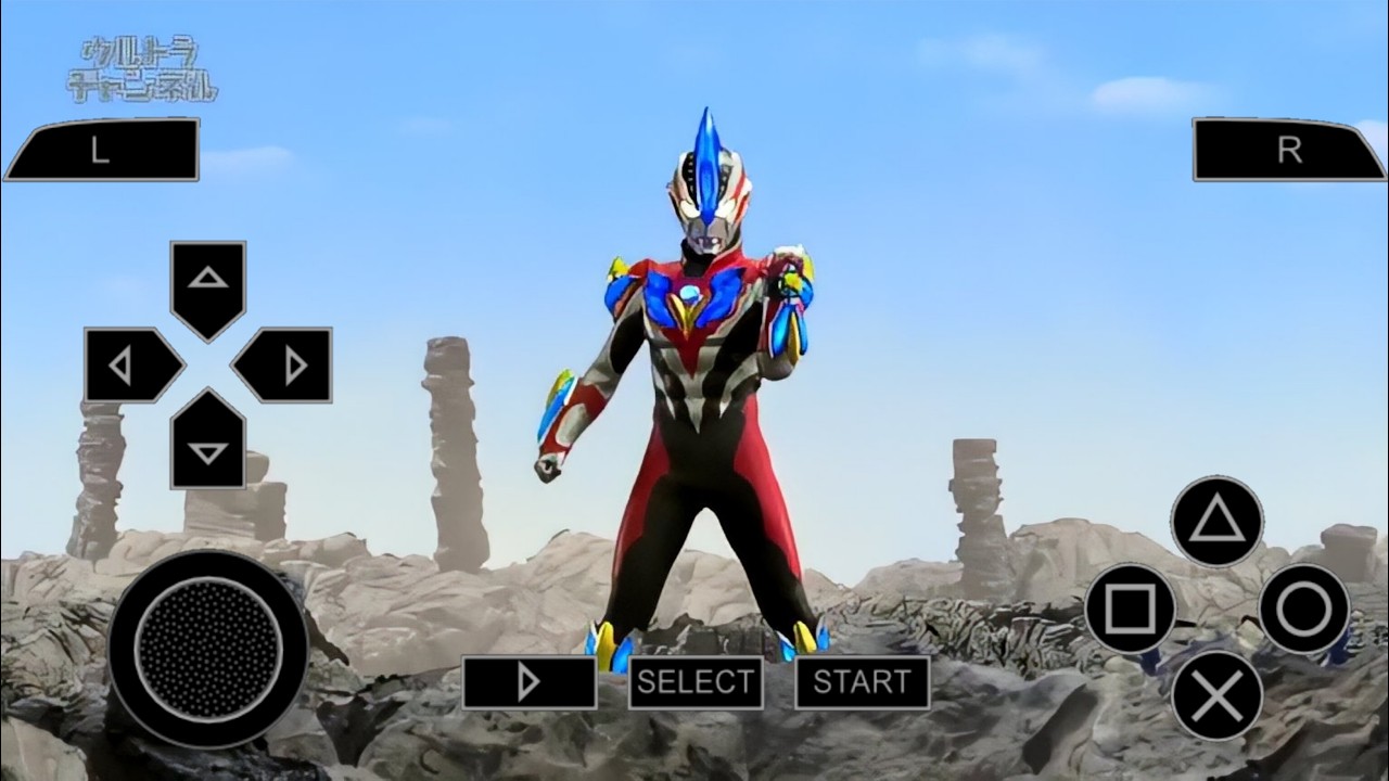 Игра Ultraman Ginga Victory FE0 для Android !!! Игра Ultraman FE0 для PSP 2026, часть 12