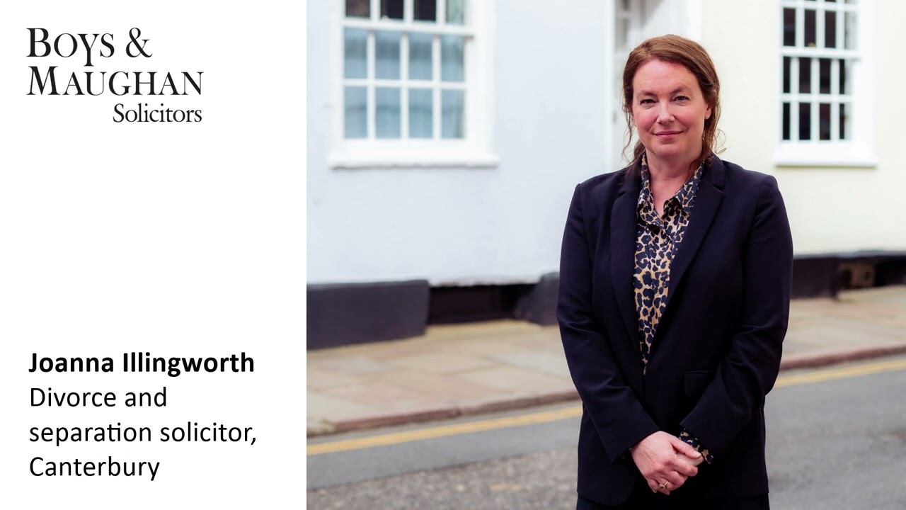 Joanna Illingworth on divorce and separation - getting help from a divorce solicitor