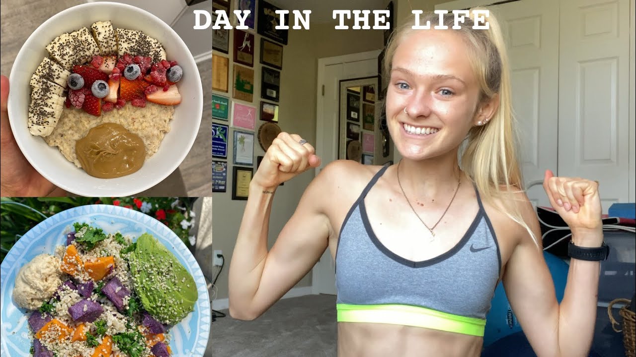 Day in the life + what I eat in a day (distance athlete)