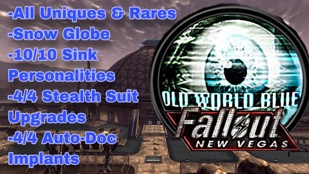 FNV: Old World Blues Completionist Guide