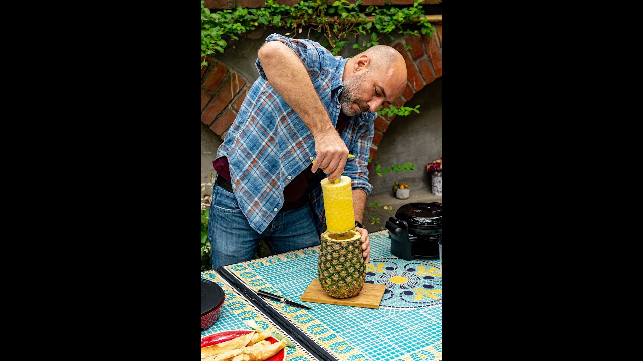 Ușor pentru tine- metodă de curățare ananas
