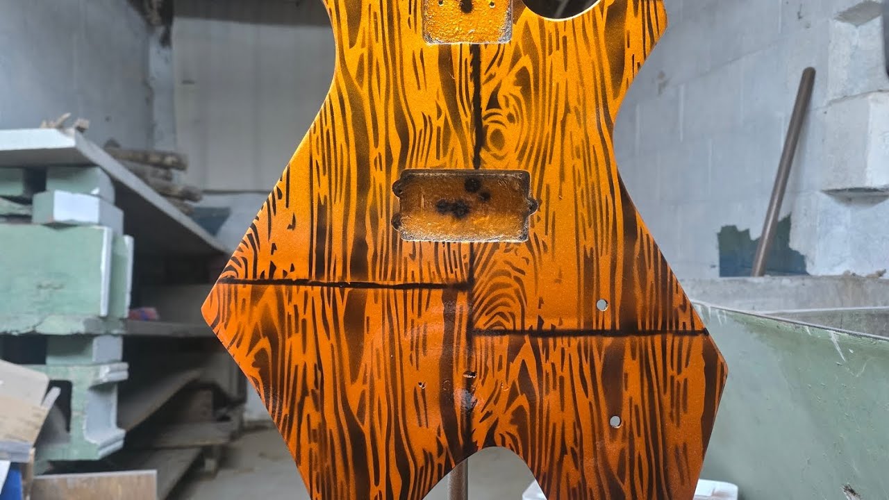 Rc rich bass guitar custom paint