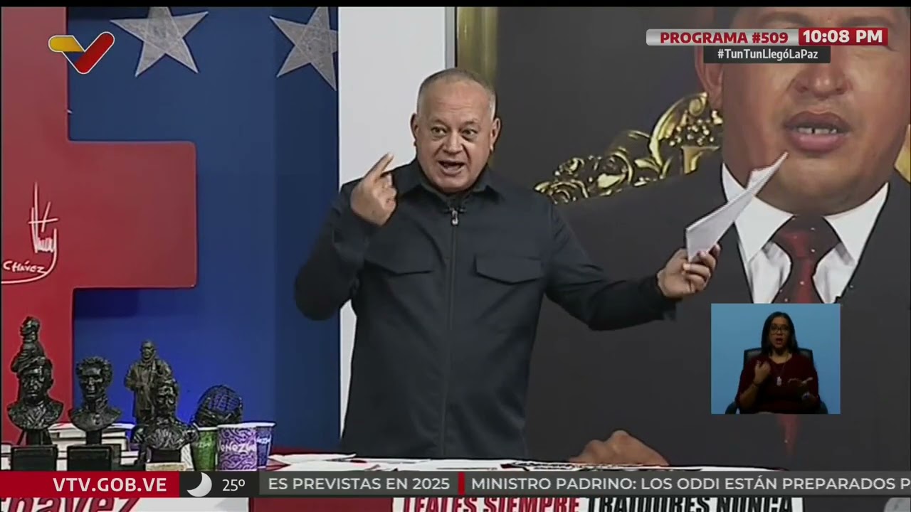 Diosdado Cabello explica razones de detención de Enrique Márquez