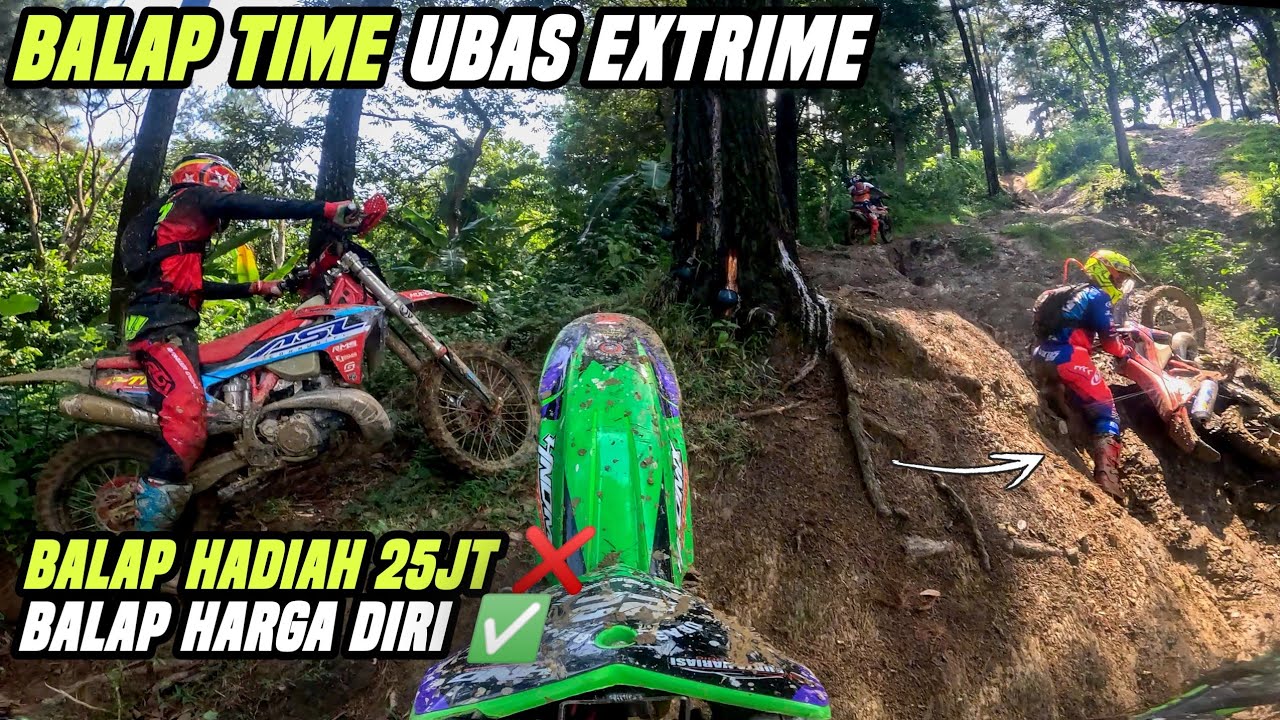 DI HINA PAKE KLX DI BALAP TIME UBAS EXTRIME  Hambalang part#1
