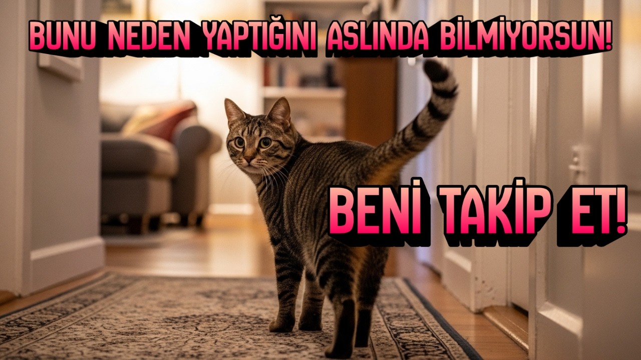 Kediniz Sizi Peşinden Çağırıyorsa Sebebi Bu (Çoğu İnsan Bilmiyor) | Kedi Davranışları