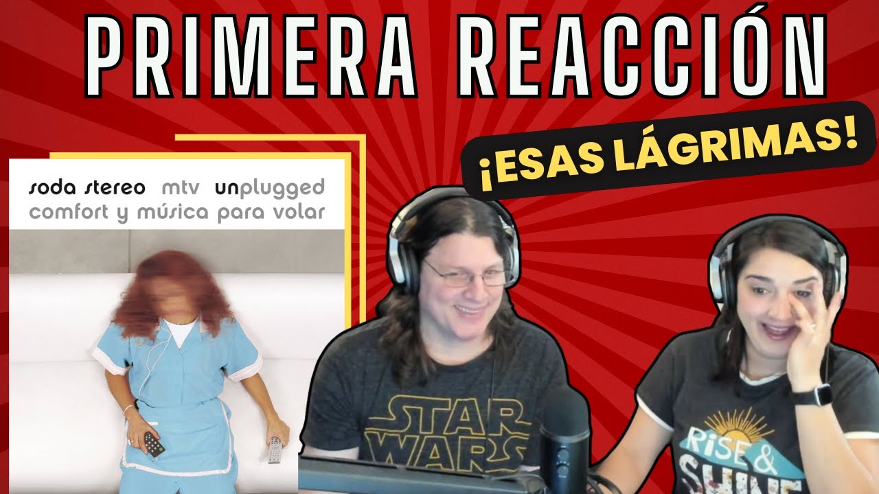 SODA STEREO - Te Para Tres [MTV Unplugged] | PAREJA REACCIONA En ESPAÑOL! Gringa & Aleman reaccionan