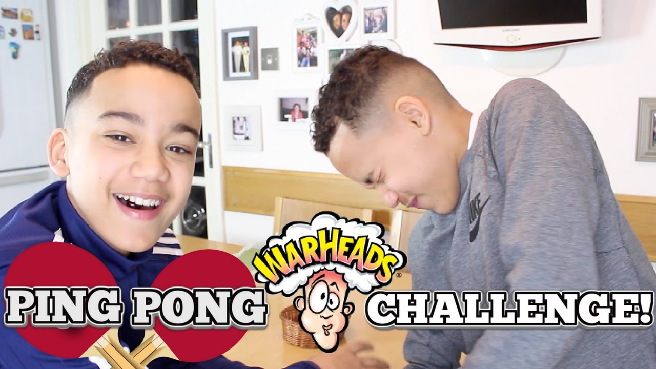 SOUREST SWEETS IN THE WORLD!!! | Ping Pong Warheads Challenge🏓 | Twintube
