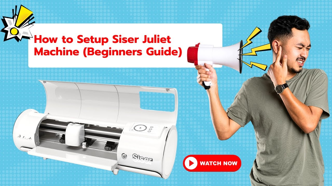 How to Setup Siser Juliet Cutting Machine​? (Easy Steps) #howto #setup #siserjuliet #tutorial #guide