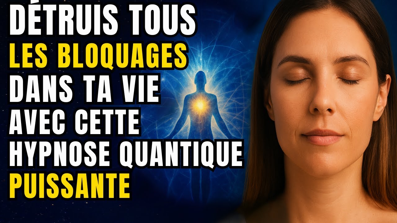 🔥 Détruis tous les blocages de ta vie avec cette puissante hypnose quantique