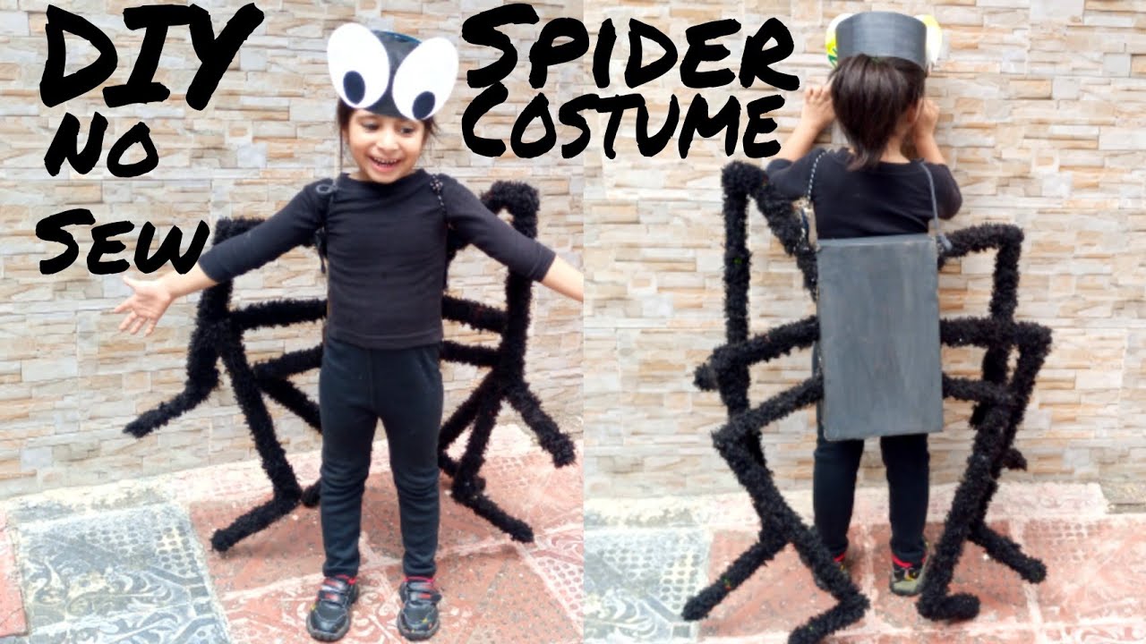Костюм паука своими руками | Itsy Bitsy Spider\ Костюм на Хэллоуин. / Школьный проект #spider #it...