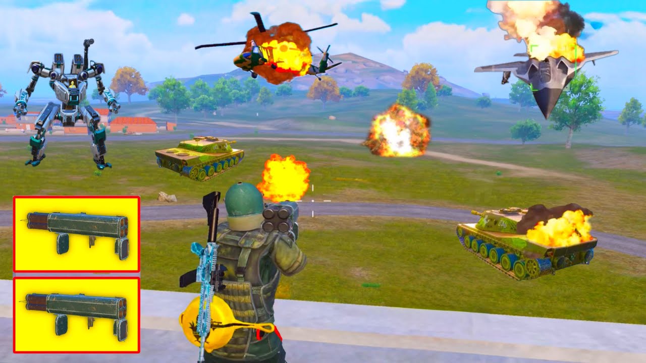 💥Destroying Tanks & Choppers in PAYLOAD 3.0 With Double M202💀 | PUBG Mobile 🔥