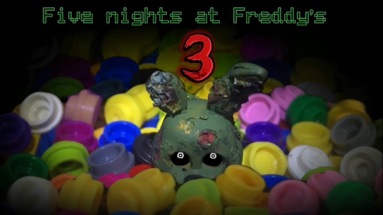 Lego FNaF 3 (Stop motion)