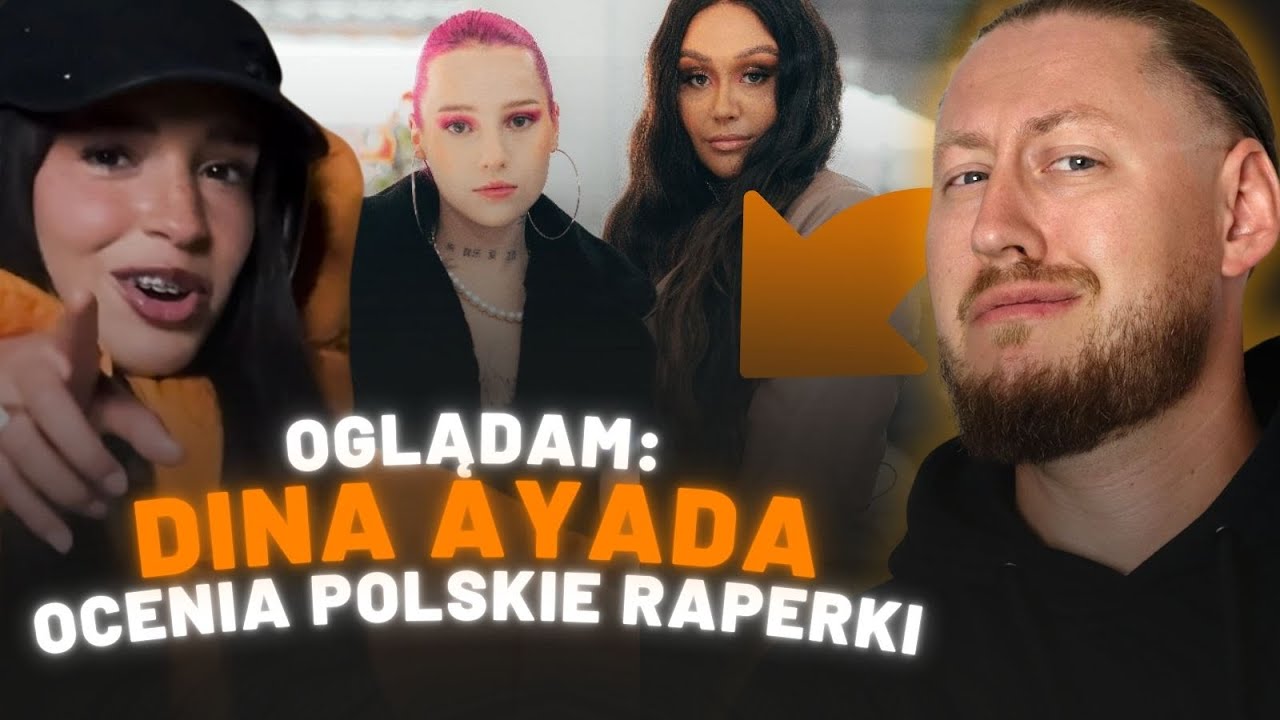 OGLĄDAM: DINA AYADA OCENIA POLSKIE RAPERKI | ZAPIS LIVE'A 🟣