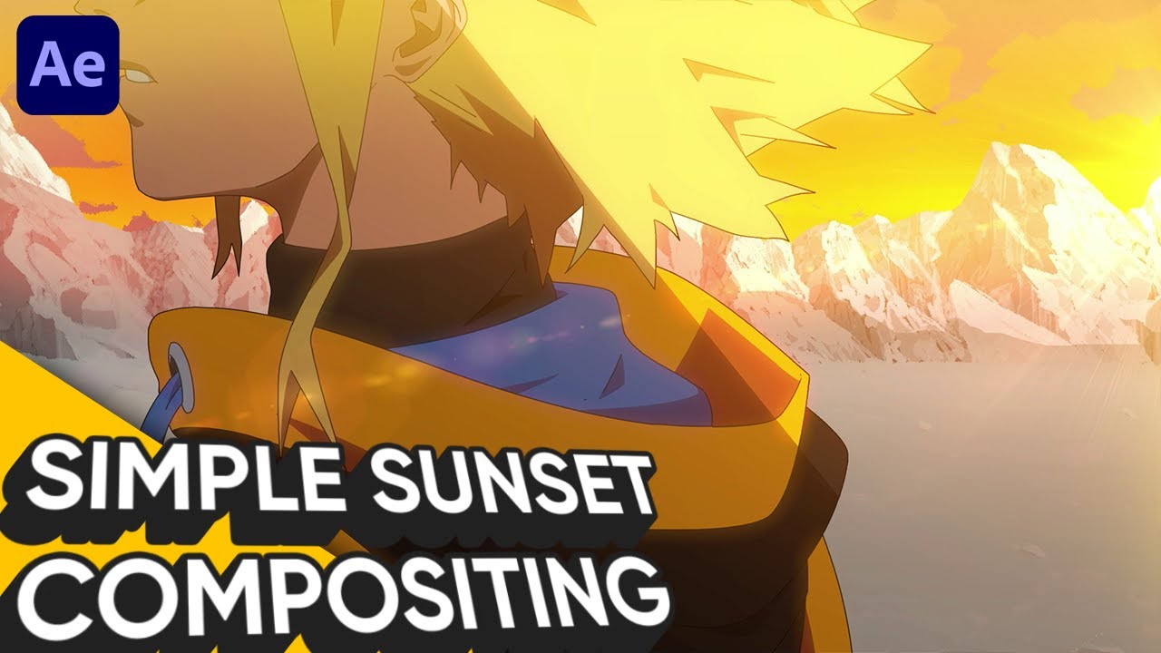Anime Compositing - Simple Sunset Lighting Tutorial