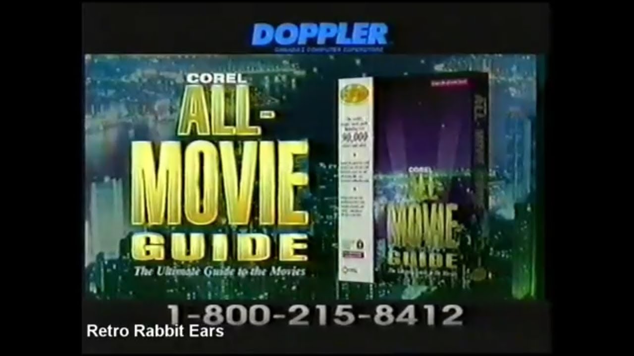 Corel All Movie Guide TV Commercial 1996