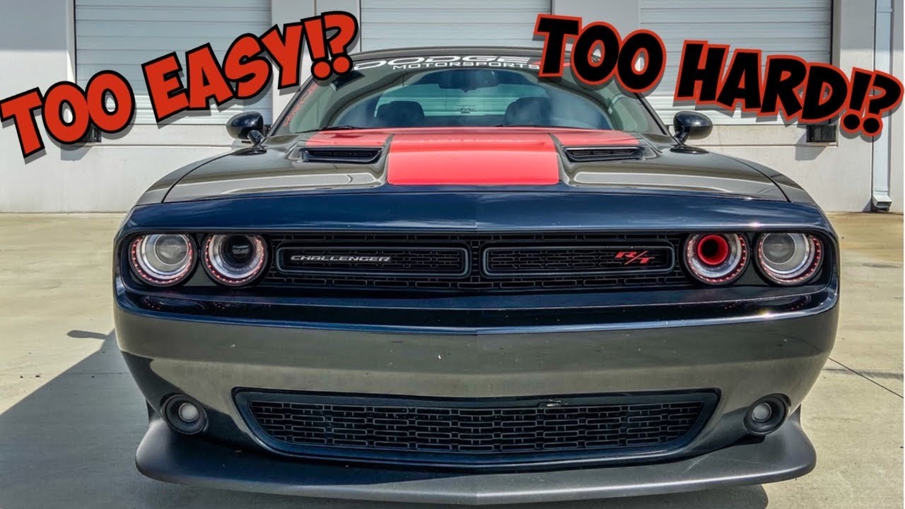 Является ли Dodge Challenger САМЫМ ЛЕГКИМ в управлении автомобилем с механической коробкой передач!?