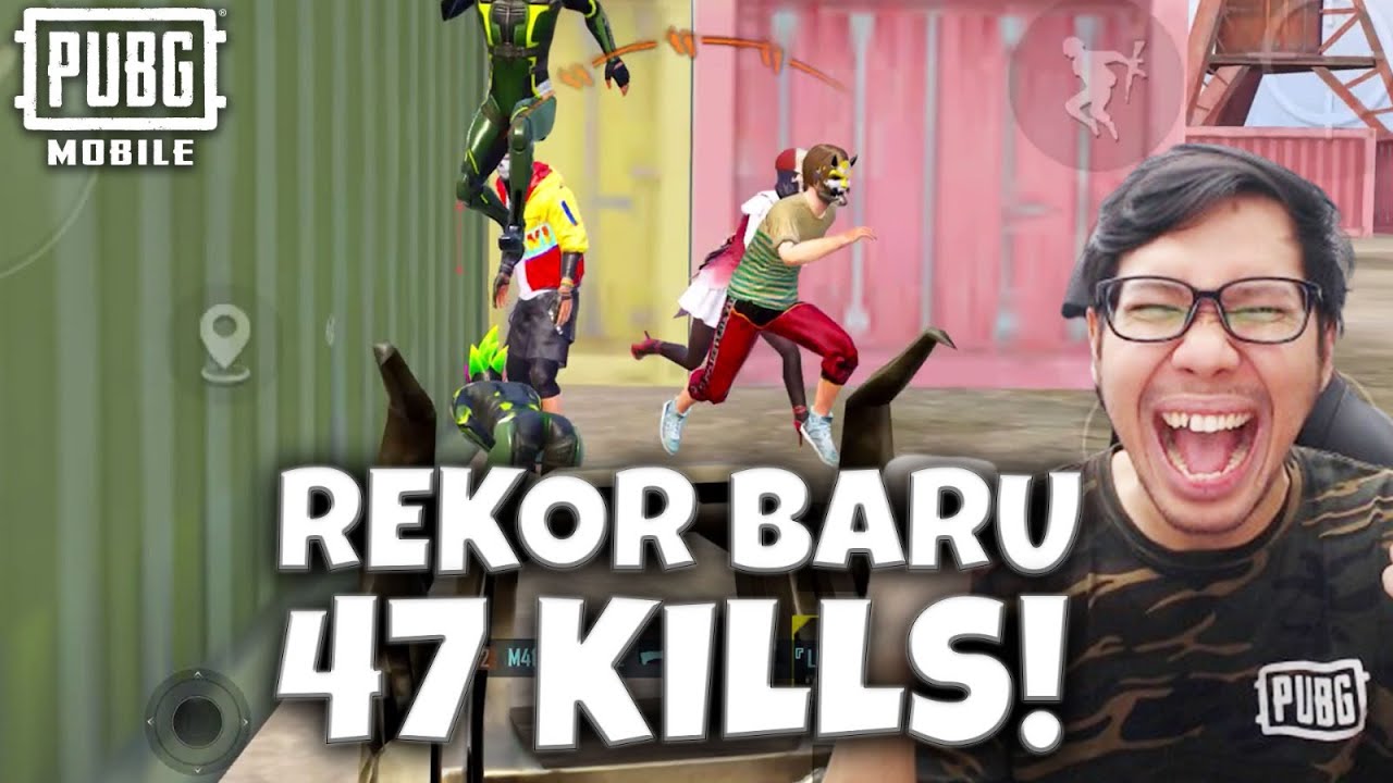 GA NYANGKA! REKOR BARU DAPAT 47 KILLS! PERANG TERUS! - PUBG MOBILE