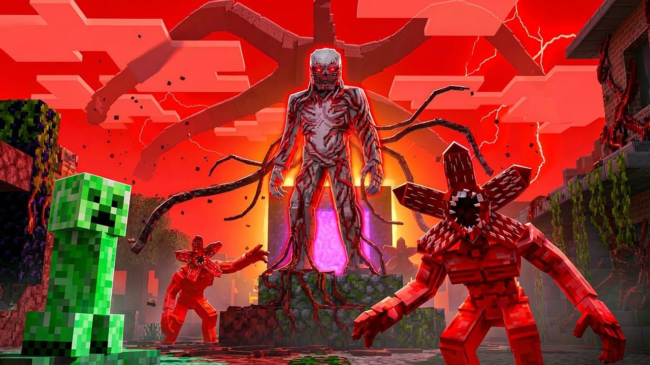 Jak stworzyłem STRANGER THINGS w MINECRAFT + link do pobrania