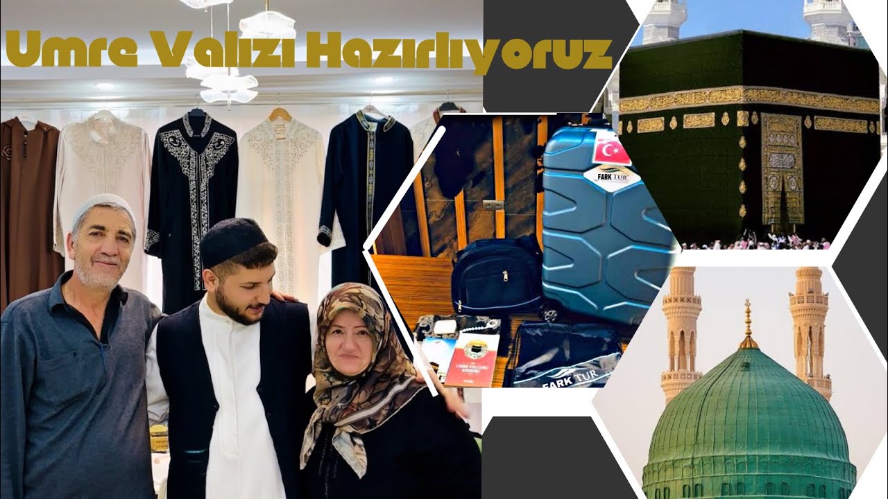 UMRE VALİZİNDE NELER OLMALI ? & FIRAT TÜRKMEN