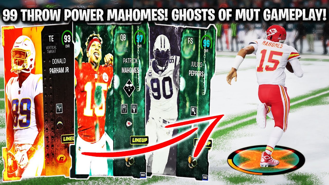 99 THROW POWER MAHOMES! GHOSTS OF MUT MAHOMES, FS PEPPERS, AND MORE GAMEPLAY! | MADDEN 23