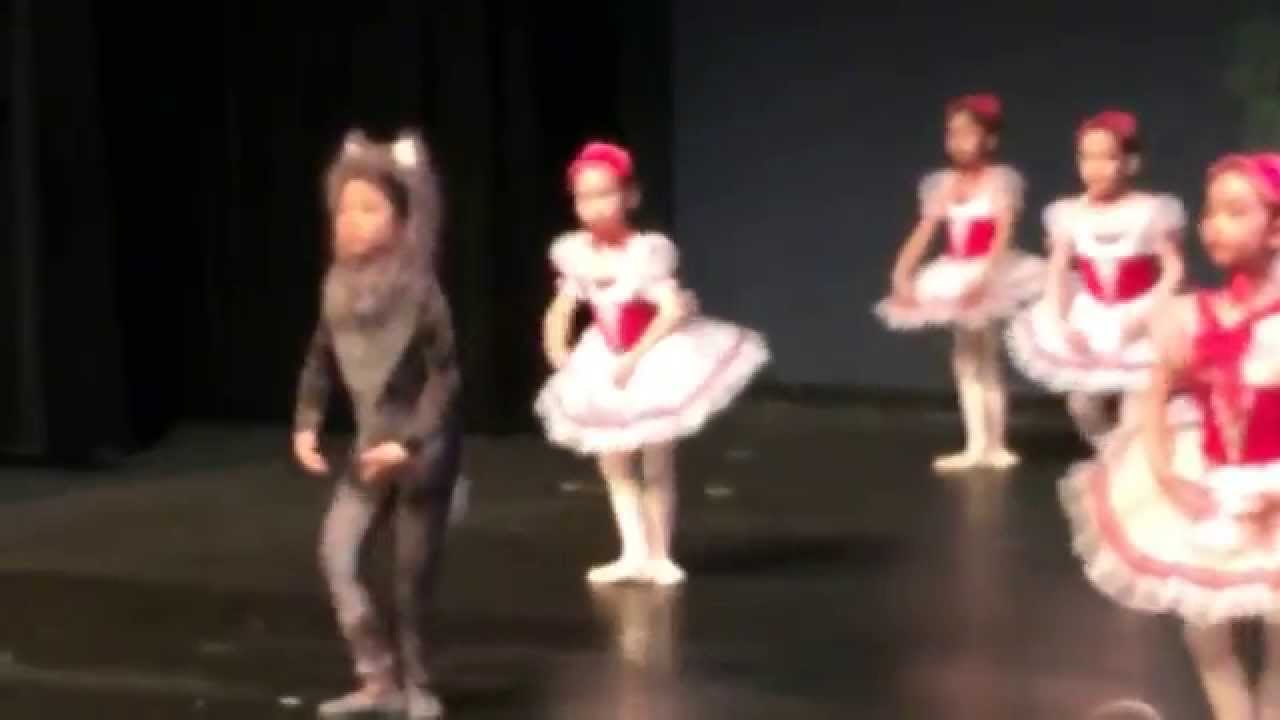 Joyce performed Big Wolf in  Little Red Riding Hood -Goh Ballet