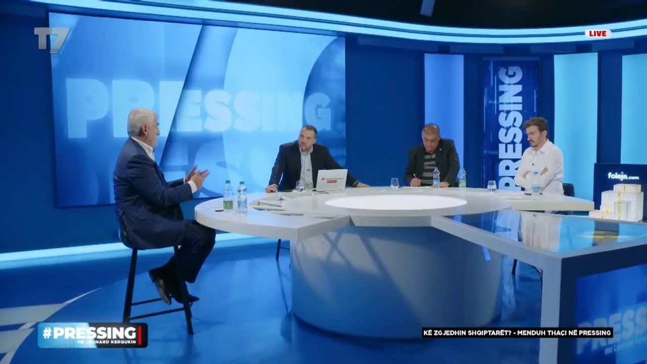 Intervista e kryetarit Tha&ccedil;i n&euml; emisionin Pressing
