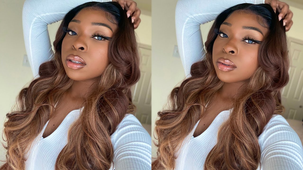 OKAY Bella!😍 $43 ONLY | The Stylist Human Hair Blend Lace Front Wig Bella | Samsbeauty