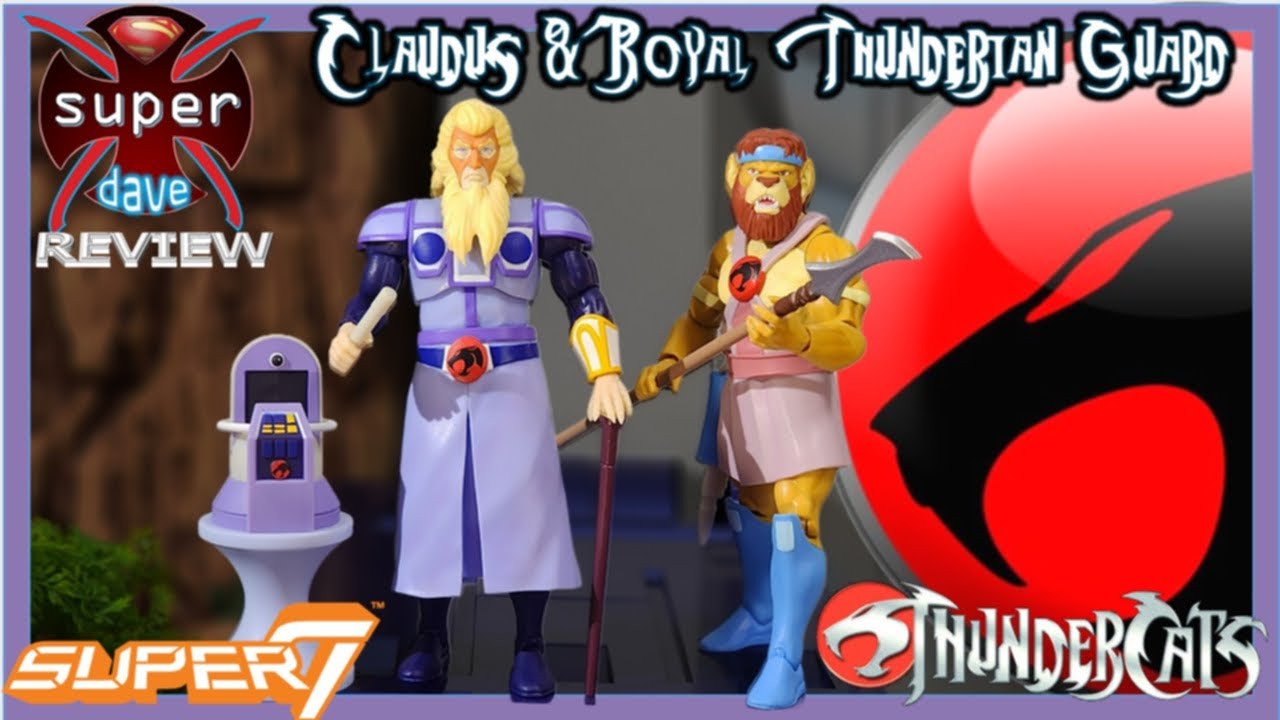 ThunderCats Claudus Lion-o's Dad & Royal Thunderian Guard Super 7 Ultimates Review