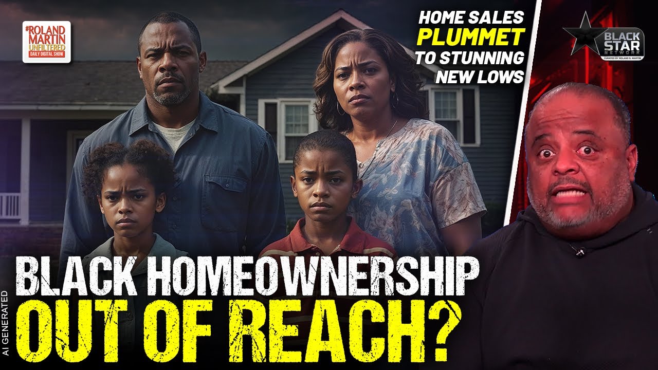 Is Black Homeownership OUT OF REACH? Home Sales Reach STUNNING All-Time Low