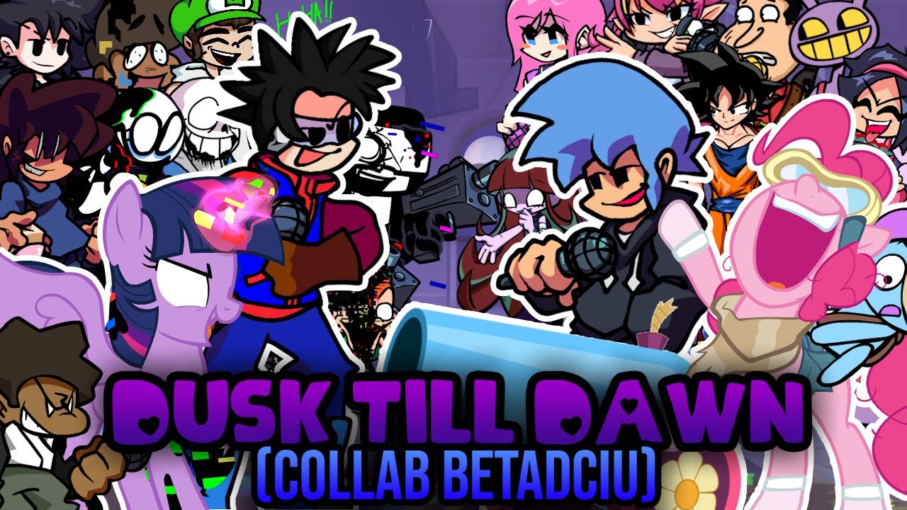 FNF Dusk Till Dawn But Every Turn A Different Cover Is Used | Collab w/ @SteX_YTB 🗣️📢🔥