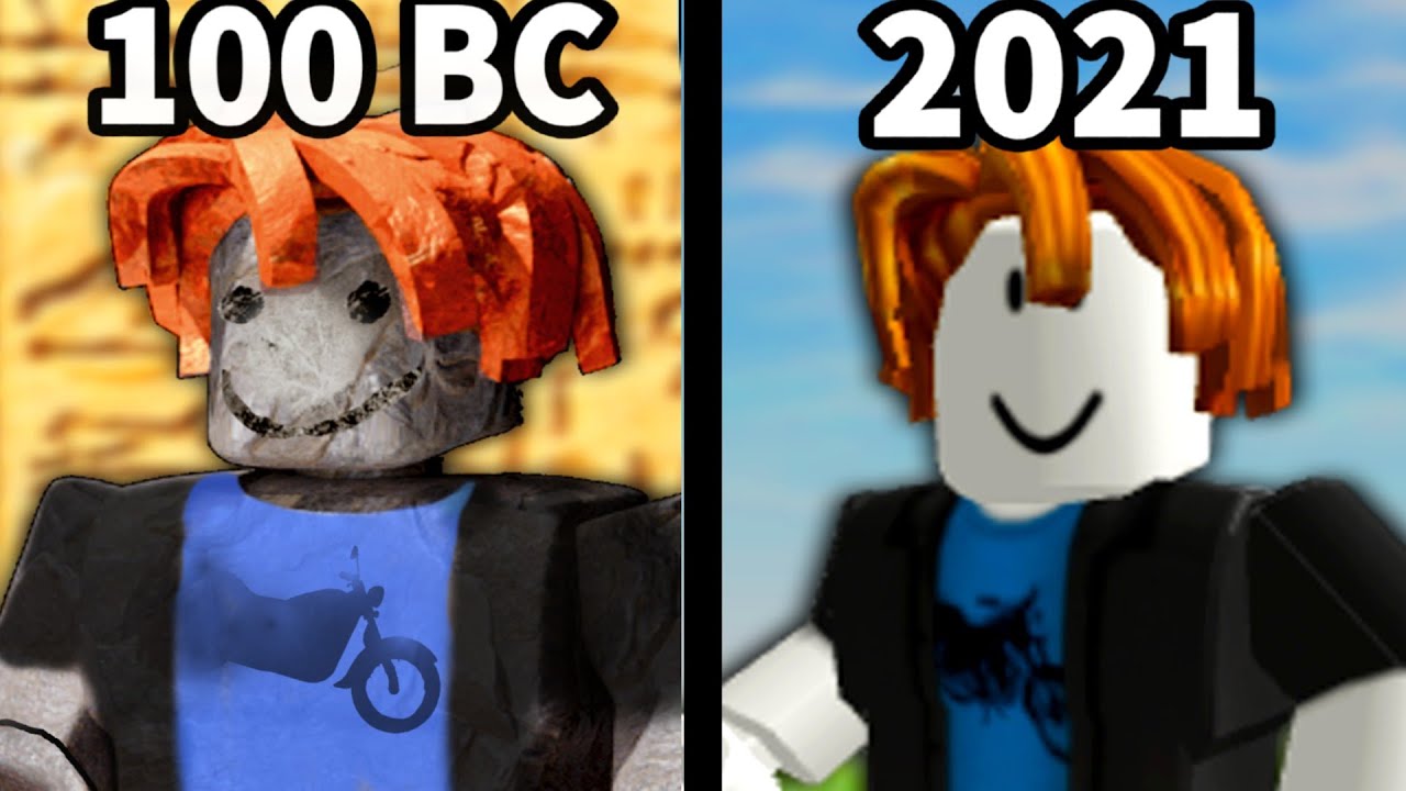 Evolution Of Roblox Bacon