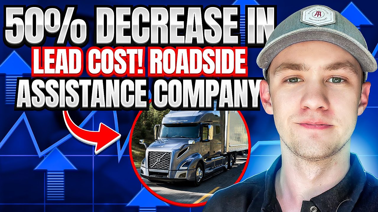 Before and After Roadside Assistance Google Ads Campaign | 50% Decrease Cost Per Lead After 1 Week