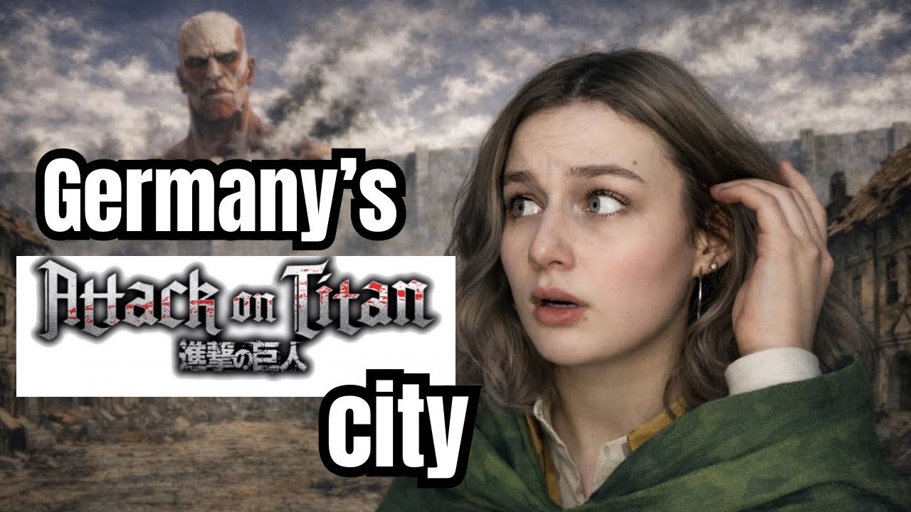 Natural German VLOG | The ATTACK ON TITAN city in GERMANY