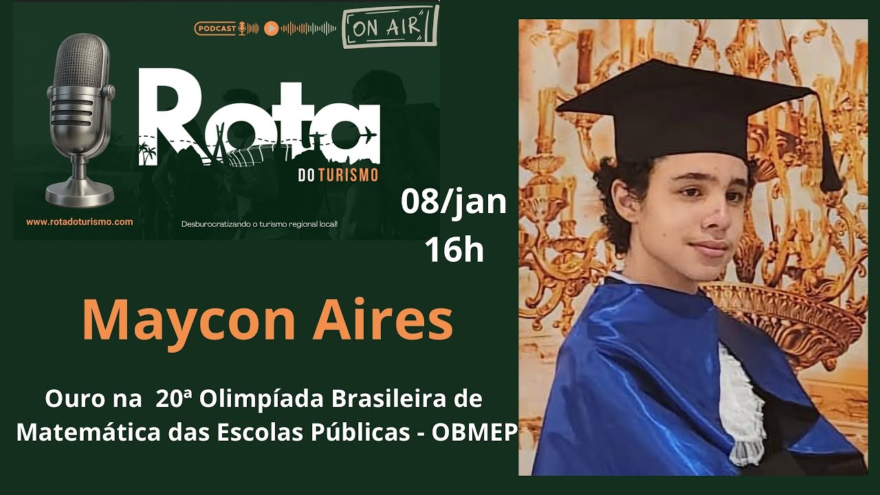 Jovem sertanezino conquista medalha de ouro nas olimpíadas da matemática 