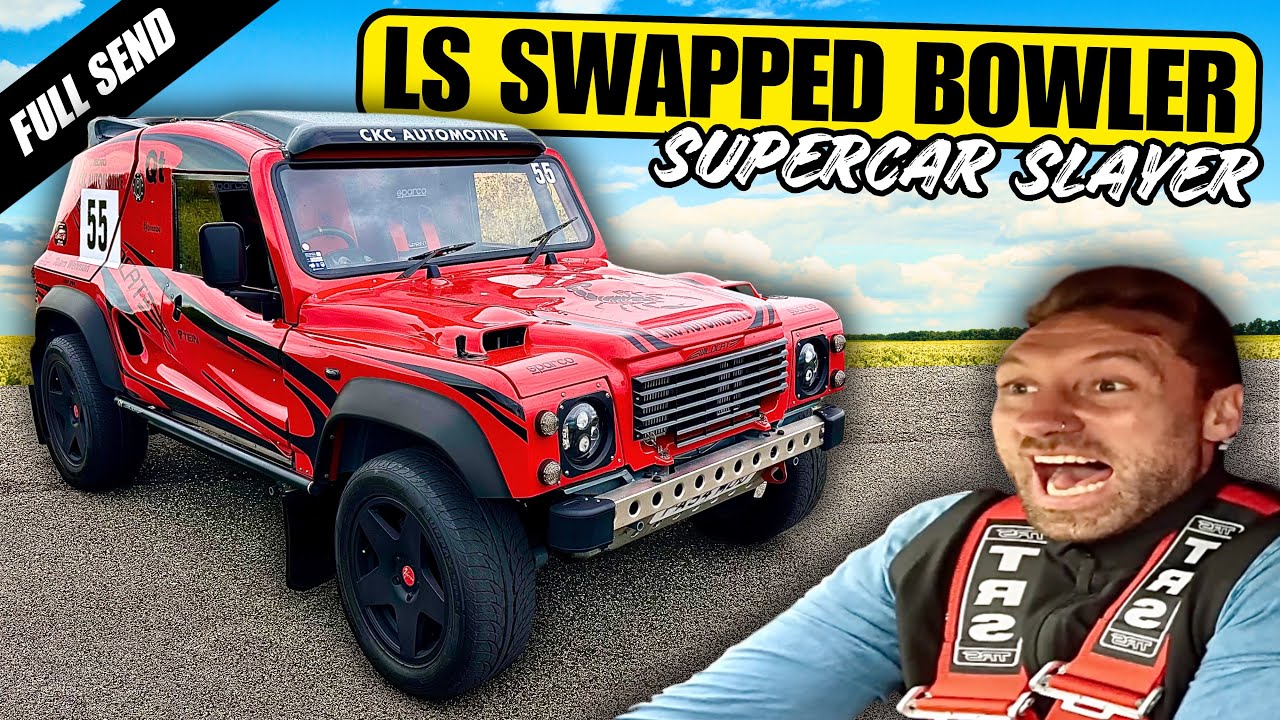 БЕЗУМИЕ! LS V8 SWAPPED BOWLER WILDCAT — ВРАЩАЮТСЯ ВСЕ 4 КОЛЕСА