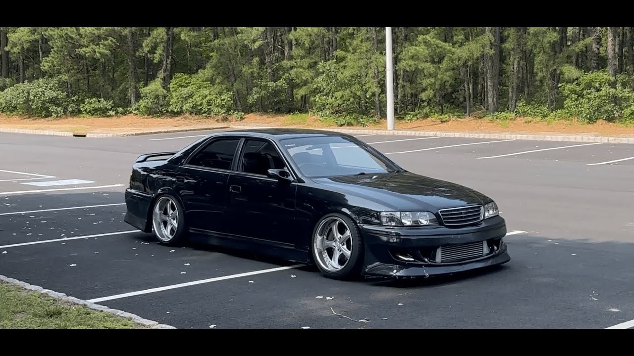 Kabuki Aero Mirror Toyota JZX100 Chaser Paint & Install