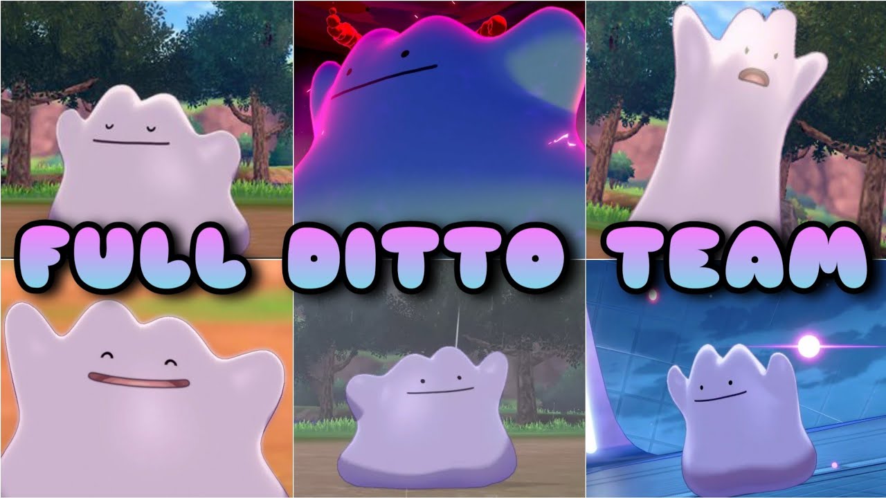 Full DITTO Team Battle Challenge | Ditto Family vs. Legendary Pokemon Sword and Shield