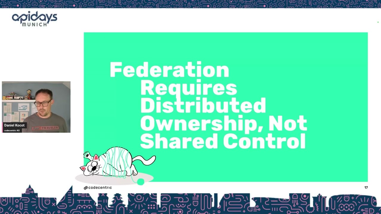 Apidays Munich 2025 - Federated API Management - The next iterations By Daniel Kocot.
