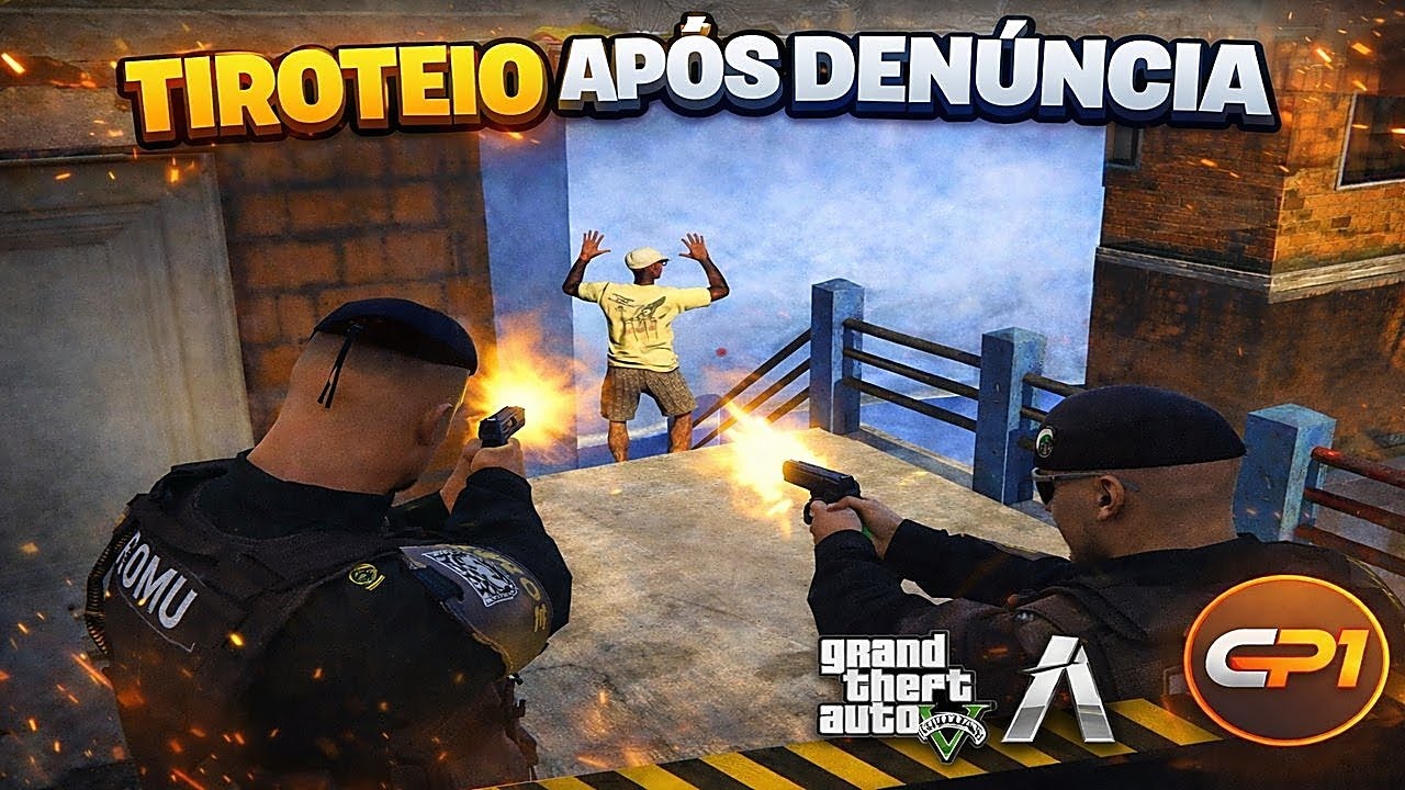 DENÚNCIA DE TRÁFICO TERMINA EM INTENSA TROCA DE TIROS! GTA RP FIVEM