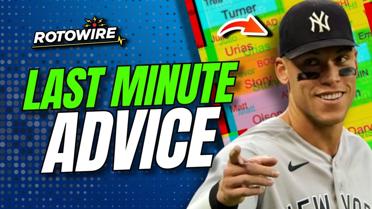 5 Last Minute Tips Before You Draft Your Fantasy Baseball Team
